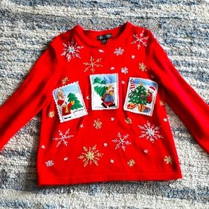Red Ugly Christmas Sweater